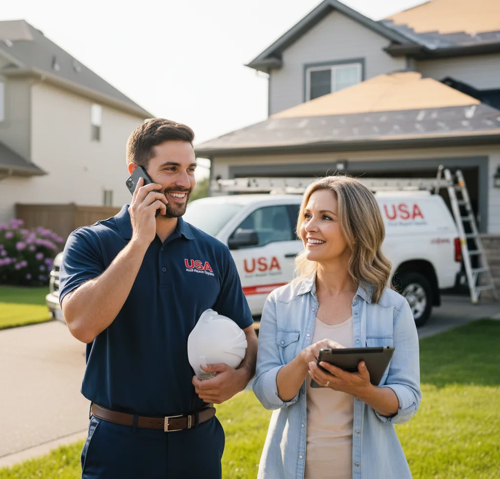 USA Roof Repair Experts customer support in Rexburg
